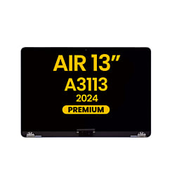 LCD Assembly (MIDNIGHT) (Premium) for MacBook Air 13" (A3113 / 2024)