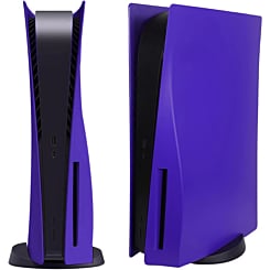 Faceplate Cover (PURPLE) (2 Piece Set) for PlayStation 5 Disc Edition (NO LOGO) (Only Ground Shipping)