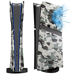 Faceplate Cover (CAMO) for PlayStation 5 Pro (Digital Edition) (V2) (NO LOGO) (Only Ground Shipping)