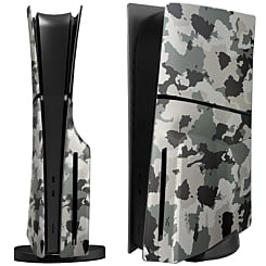 Faceplate Cover (CAMOUFLAGE) (4 Piece Set) for PlayStation 5 Slim Disc Edition (NO LOGO) (Only Ground Shipping)