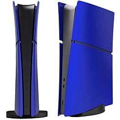 Faceplate Cover (BLUE) (4 Piece Set) for PlayStation 5 Slim Digital Edition (NO LOGO) (Only Ground Shipping)