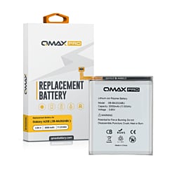 QMAX Pro Replacement Battery for Galaxy A10E (A102) / A20E (A202) (3000 mAh) (EB-BA202ABU) (Only Ground Shipping)