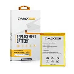 QMAX Pro Replacement Battery for Motorola G Power (XT2165)/G Play (XT2093)/G Play 2023 (XT2271)/G9 Play (XT2083)/G 5G 2022 (XT2213)/G Power (XT2117)/G7 Power (XT1955)/G7 Supra (XT1955-5)/E40/G30/DEFY (XT2083-8)/E7 Plus/G10 (5000 mAh) (JK50)