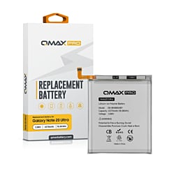 QMAX Pro Replacement Battery for Galaxy Note 20 Ultra (4370 mAh) (EB-BN985ABY) (Only Ground Shipping)