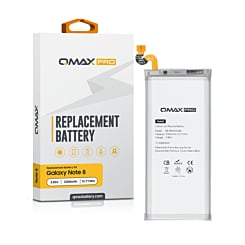 QMAX Pro Replacement Battery for Galaxy Note 8 (3300 mAh) (EB-BN950ABE) (Only Ground Shipping)