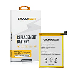 QMAX Pro Replacement Battery for Motorola G Power 5G (XT2415) / G55 5G (XT-2435) (5000 mAh) (QA50) (Only Ground Shipping)
