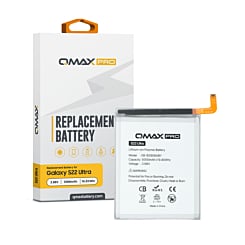 QMAX Pro Replacement Battery for Galaxy S22 Ultra (5000 mAh) (EB-BS908ABY) (Only Ground Shipping)