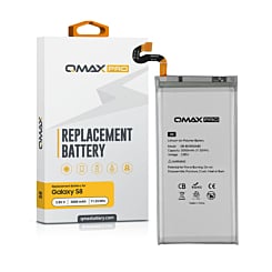 QMAX Pro Replacement Battery for Galaxy S8 (3000 mAh) (EB-BG950ABE) (Only Ground Shipping)