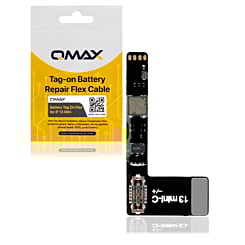 Grab the wholesale deals on the QMAX Tag-on Battery Repair Flex Cable for iPhone 13 Mini, No Programming Required.

