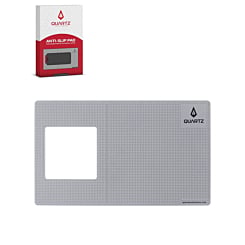 QUARTZ Anti-Slip Silicone Pad for Tempered Glass Installation Compatible with iPhone 17 Series (GRAY)