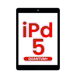 Quantum+ iPad 5 (2017) Digitizer Assembly (BLACK) (Home Button Pre-Installed)