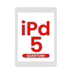 Quantum+ iPad 5 (2017) Digitizer Assembly (GOLD) (Home Button Pre-Installed)