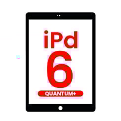 Quantum+ iPad 6 (2018) Digitizer Assembly (BLACK)
