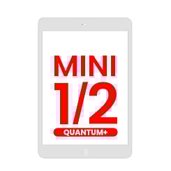 Quantum+ iPad Mini 1 / Mini 2 Digitizer Assembly (WHITE) (Home Button and IC Chip Pre-Installed)