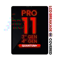 Quantum+ iPad Pro 11 (3rd Gen / 2021) / (4th Gen / 2022) LCD Assembly (Exclusive LCD Breakage Warranty)