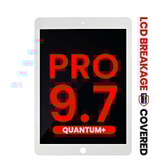 Quantum+ iPad Pro 9.7 LCD Assembly (WHITE) (Exclusive LCD Breakage Warranty)