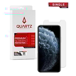 QUARTZ Clear Tempered Glass for iPhone XS Max / 11 Pro Max (Single Pack)