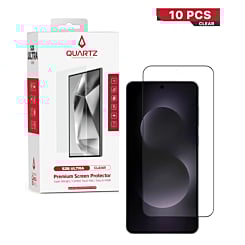 QUARTZ Clear Tempered Glass for Galaxy S26 Ultra (Pack of 10)