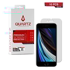 QUARTZ Matte Tempered Glass for iPhone 8 Plus / 7 Plus / 6s Plus / 6 Plus (Pack of 10)