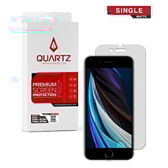 QUARTZ Matte Tempered Glass for iPhone 8 Plus / 7 Plus / 6s Plus / 6 Plus (Single Pack)