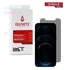 Stock up on the QUARTZ Privacy Tempered Glass for iPhone 12 Pro Max Single Pack.






