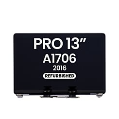 LCD Assembly (SPACE GRAY) (Refurbished) for MacBook Pro 13" with Touch Bar / Pro 13" (A1706 / Late 201