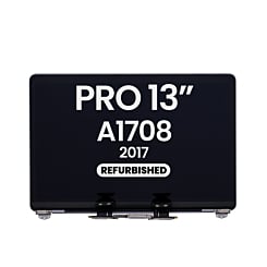 LCD Assembly (SPACE GRAY) (Refurbished) for MacBook Pro 13" (A1708 / Mid 2017)