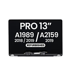 LCD Assembly (SILVER) (Refurbished) for MacBook Pro 13" (A1989 / Late 2018 / Early 2019)(A2159 / Mid 2019)