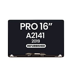 LCD Assembly (SILVER) (Refurbished) for MacBook Pro 16" (A2141 / Mid 2019)