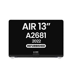 LCD Assembly (MIDNIGHT) (Refurbished) for MacBook Air 13" (A2681 / Mid 2022)