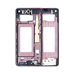 Grab wholesale deals on the middle frame housing for Galaxy S10 in Pink.