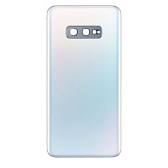 Purchase the back glass with camera lens for Galaxy S10E US and International models in Prism White service pack.