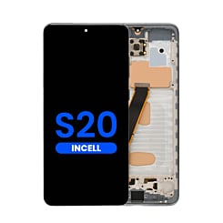 Stock up on the LCD assembly with frame for the Galaxy S20 G980 and G981, not compatible with Verizon, Aftermarket Incell.