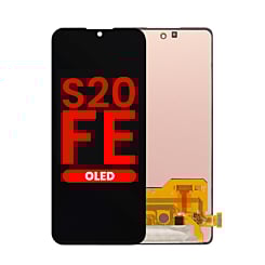 Purchase the OLED Assembly for Galaxy S20 FE G780 in Black, Aftermarket OLED.