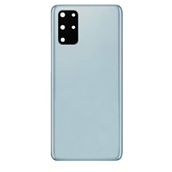 Buy the Back Glass with Camera Lens and Adhesive for Galaxy S20 Plus, No Logo, Aura Blue.