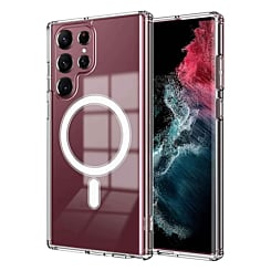 Galaxy S21 Ultra Wireless Charging Clear Case (Full Bottom Close) (Only Ground Shipping)