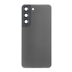 Order the Back Glass with Camera Lens and Adhesive for the Galaxy S22 in Graphite, no logo.
