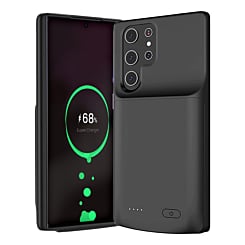 Order the Slim Protective Charging Case with 4800mAh for the Galaxy S22 Ultra, ground shipping only.
