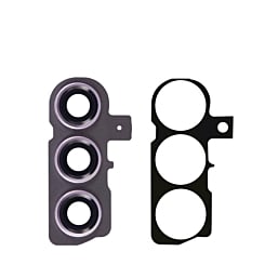 Purchase the back camera lens with adhesive for Galaxy S23 5G and S23 Plus 5G in lavender.