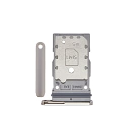 Grab wholesale deals on the dual SIM card tray for Galaxy S23 Ultra in cream.