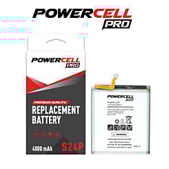 Order the POWERCELL PRO Battery Replacement for Galaxy S24 Plus, 4000 mAh.

