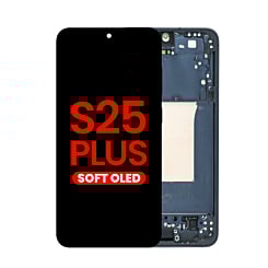 OLED Assembly with Frame for S25 Plus (S936) (BLUEBLACK) (Aftermarket OLED)