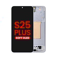 OLED Assembly with Frame for S25 Plus (S936) (ICYBLUE) (Aftermarket OLED)