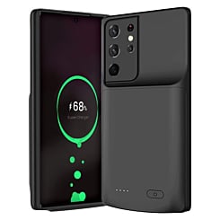 Stock up on the Slim Protective Wireless Charging Case with 10000mAh capacity for Galaxy S25 Ultra, ground shipping only.