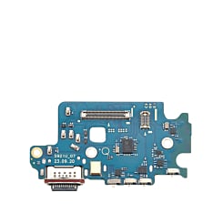 Stock up on the Charging Port Board with SIM Card Reader for Galaxy S24 5G S9210, dual card version, premium edition.
