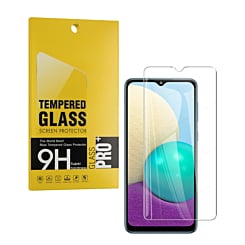 Buy the clear tempered glass for Galaxy A02 A022M 2020, 2.5D, 1 piece.
