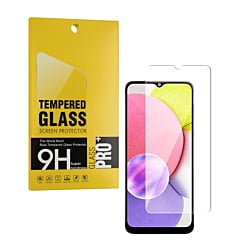 Buy the clear 2.5D tempered glass for Galaxy A03s A037 2021, one piece.