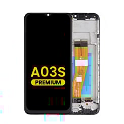 Purchase the premium LCD Assembly with Frame, Dual Sim Micro, for Galaxy A03s A037F 2021.