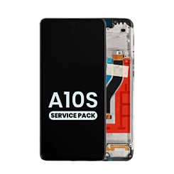 Buy the LCD Assembly with Frame for Galaxy A10s A107 2019 Service Pack.
