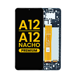 Shop the LCD assembly with frame for Galaxy A12 A125 2020 or A12 Nacho A127 2021 premium.
